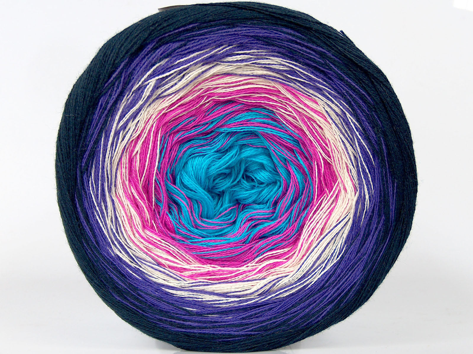 Cakes Cotton Fine Turquoise, Fuchsia, White, Purple, Navy fnt2-76089