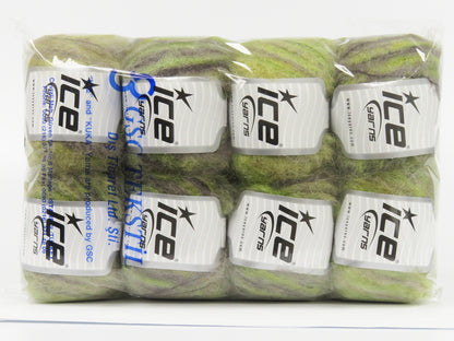 Kid Mohair Alpaca Color Green Shades, Grey, Camel fnt2-78229