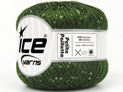 Petite Paillette Jungle Green fnt2-78417