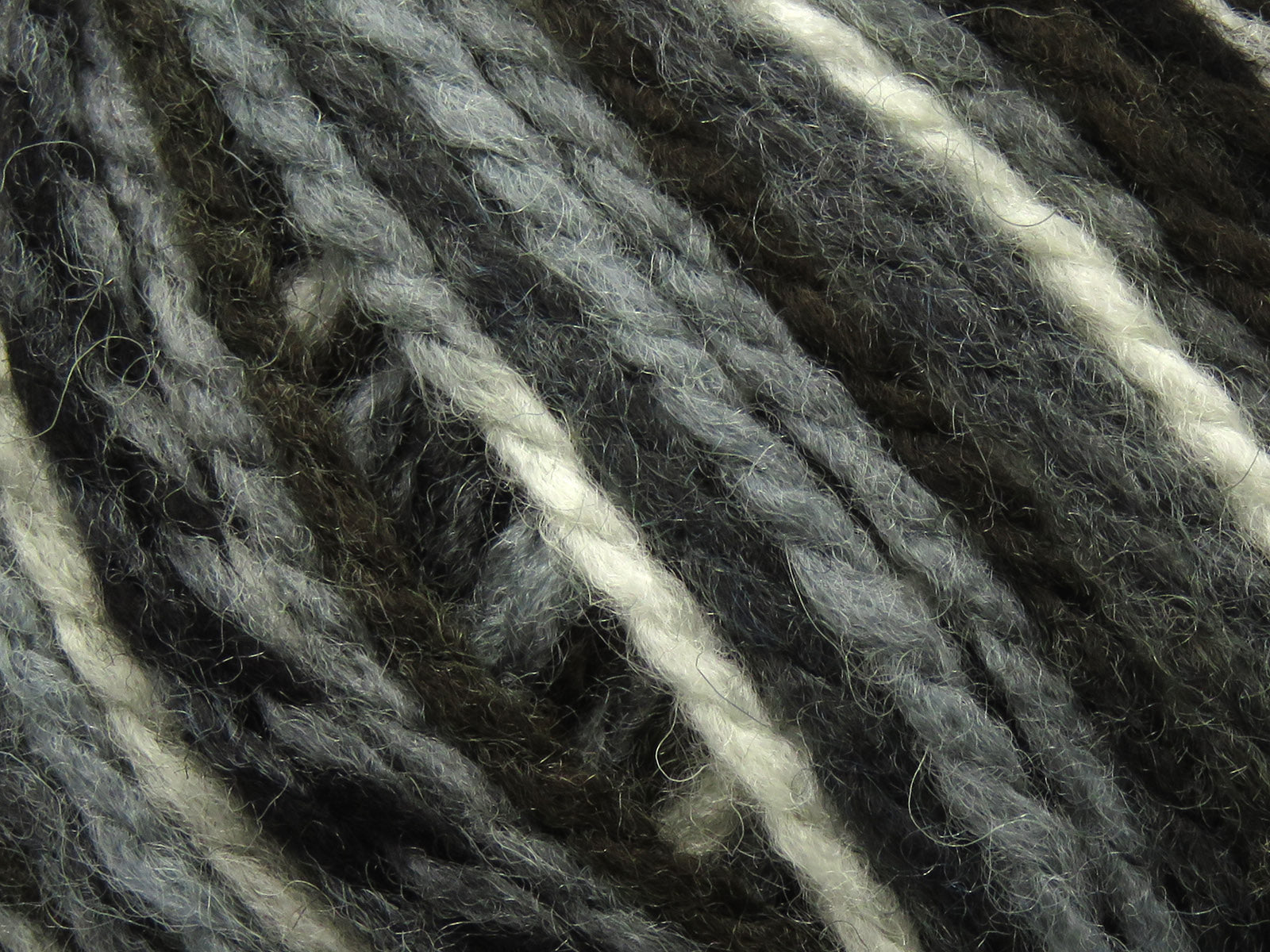 Anatolia Wool Black, Grey Shades, White, Dark Brown fnt2-80014