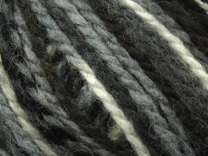 Anatolia Wool Black, Grey Shades, White, Dark Brown fnt2-80014