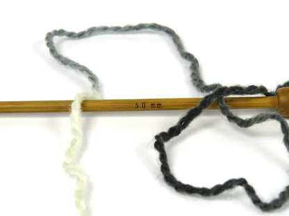 Anatolia Wool Black, Grey Shades, White, Dark Brown fnt2-80014