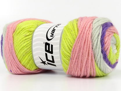Big Bang Green, Pink, Light Cream, Grey fnt2-80116