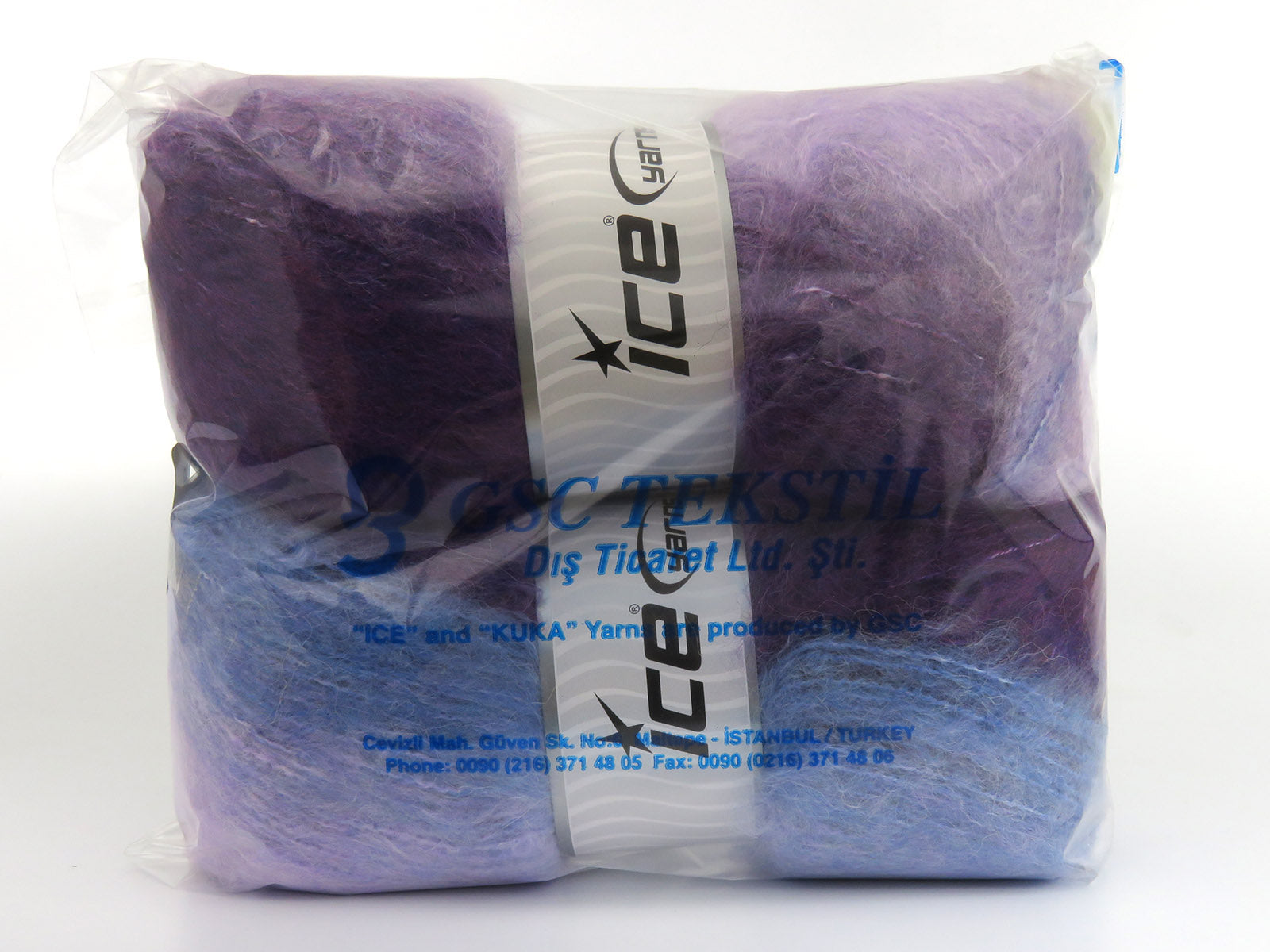 Bella Mohair Purple, Lilac, Blue, White fnt2-80394