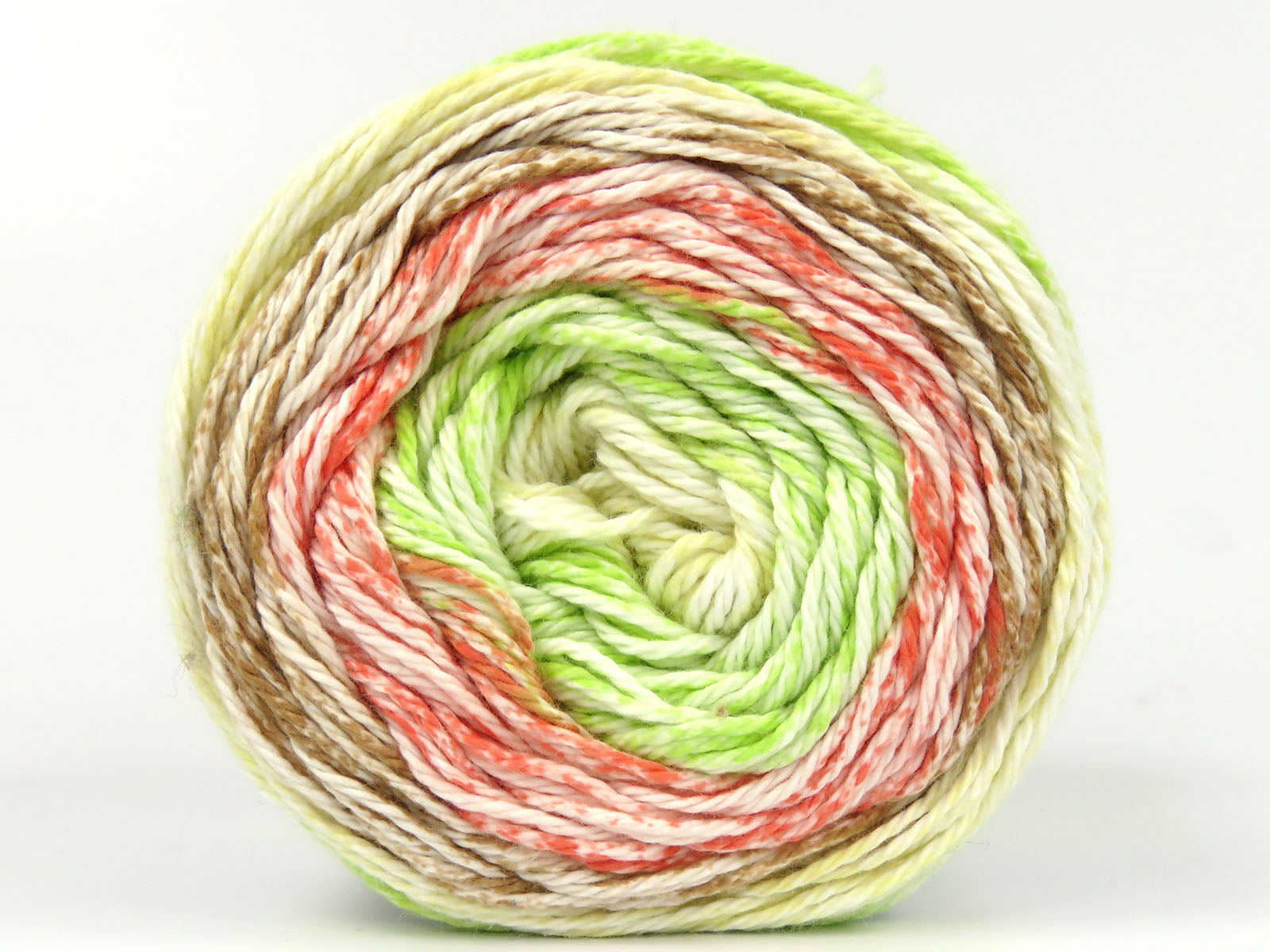 Cakes Cotton Royal White, Green, Yellow, Salmon, Brown fnt2-80473