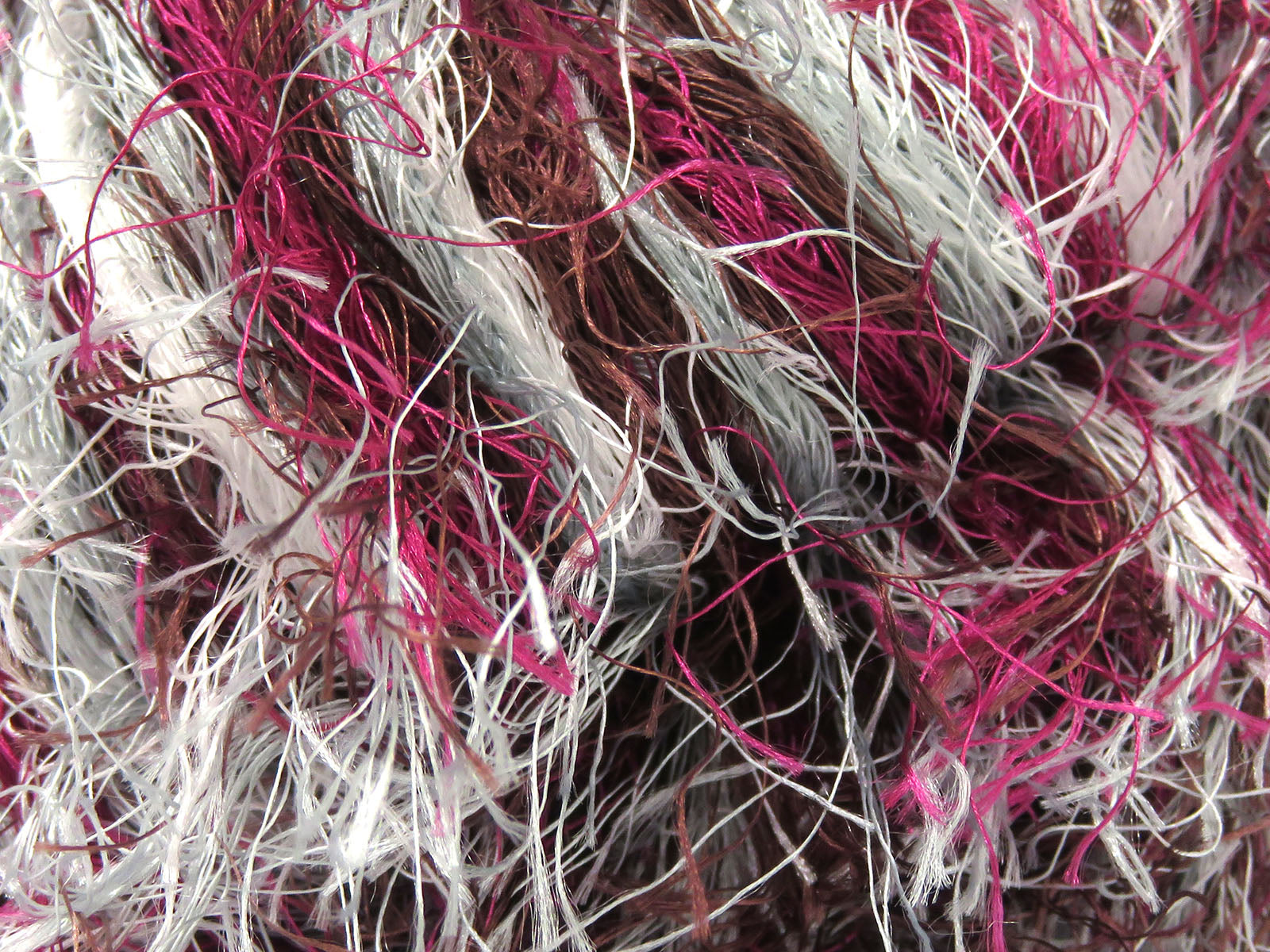 Long Eyelash Rainbow 50gr Brown, Burgundy, Light Grey fnt2-80619