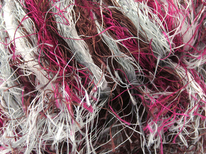 Long Eyelash Rainbow 50gr Brown, Burgundy, Light Grey fnt2-80619