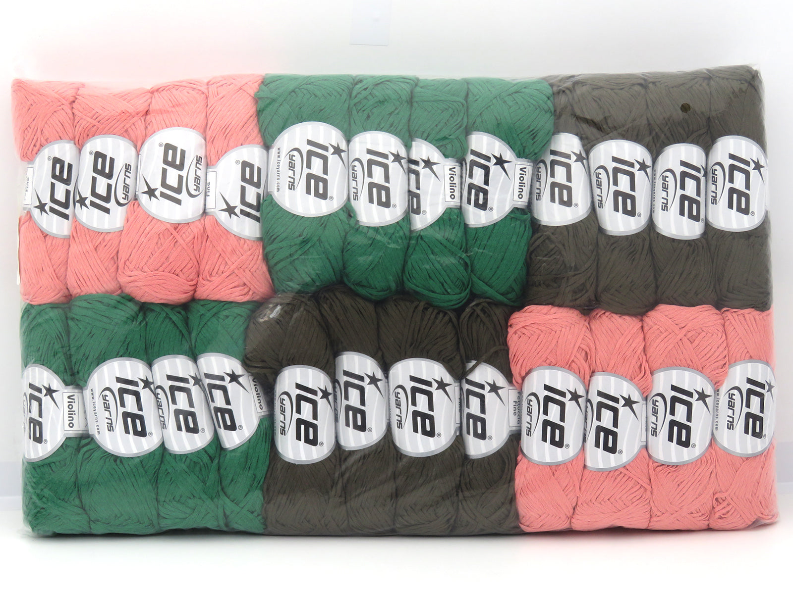 Mixed Lot Multicolor Violino Yarns - Fettuccia Fine Yarns fnt2-80640