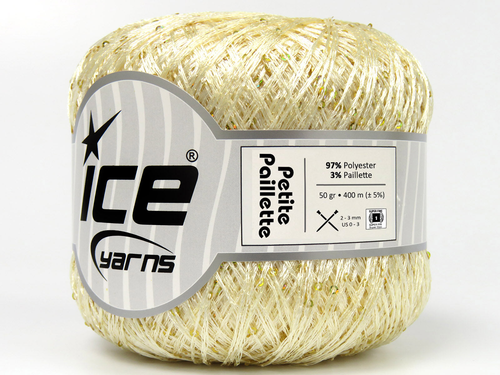 Petite Paillette Light Cream fnt2-80720