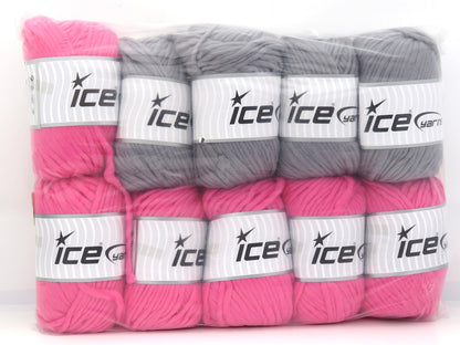 Mixed Lot Multicolor Pure Wool XL Yarns fnt2-81431
