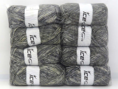 Mixed Lot Multicolor Winter Yarns fnt2-81568