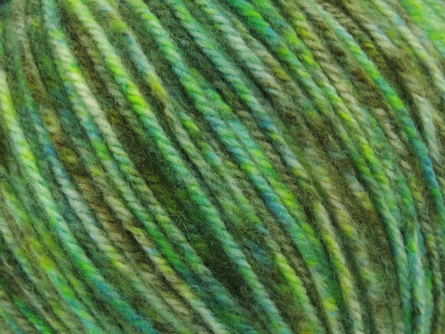 Laine peignée multicolore