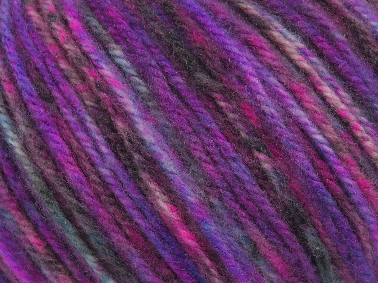 Laine peignée multicolore