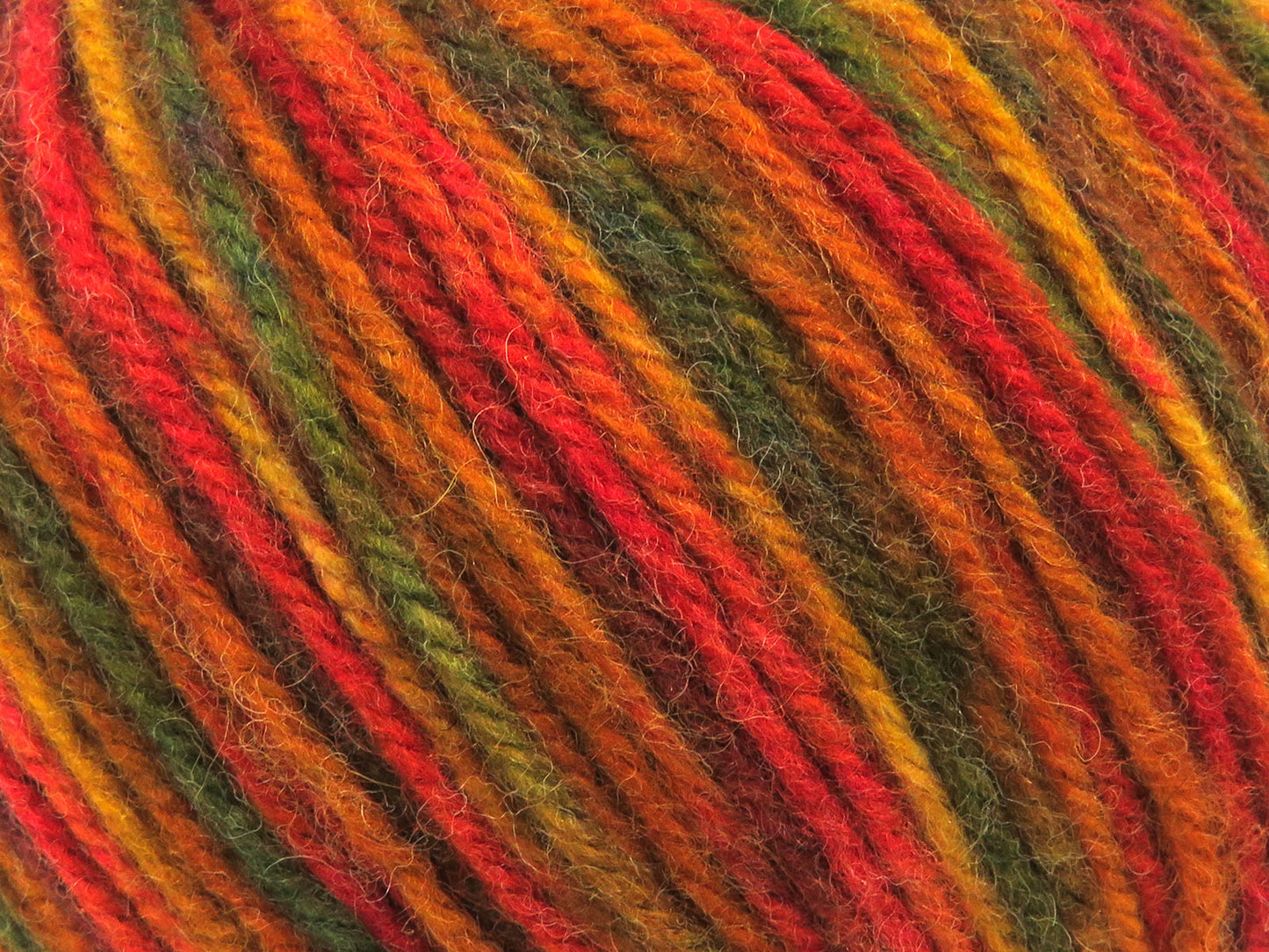 Laine peignée multicolore