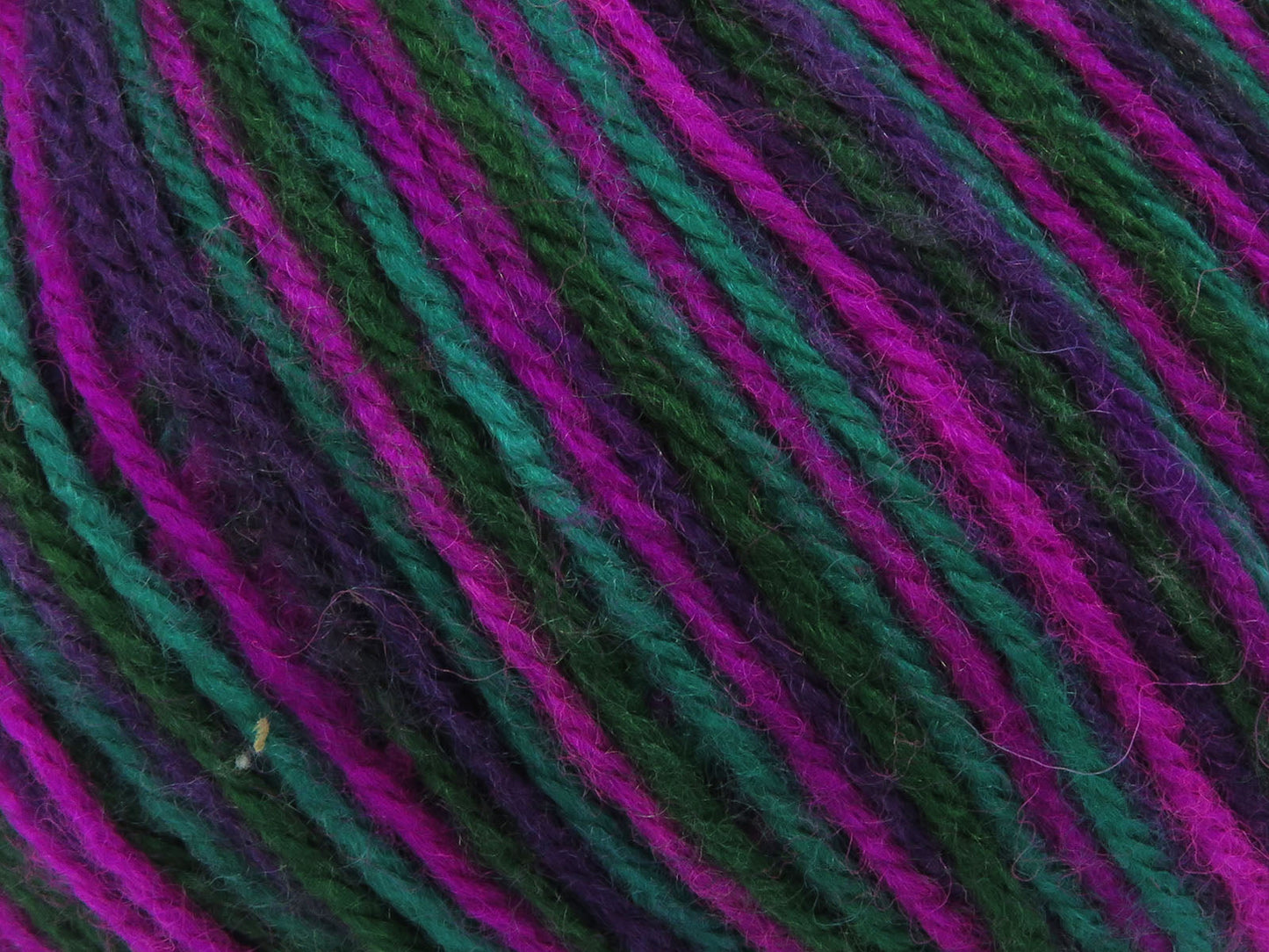Laine peignée multicolore