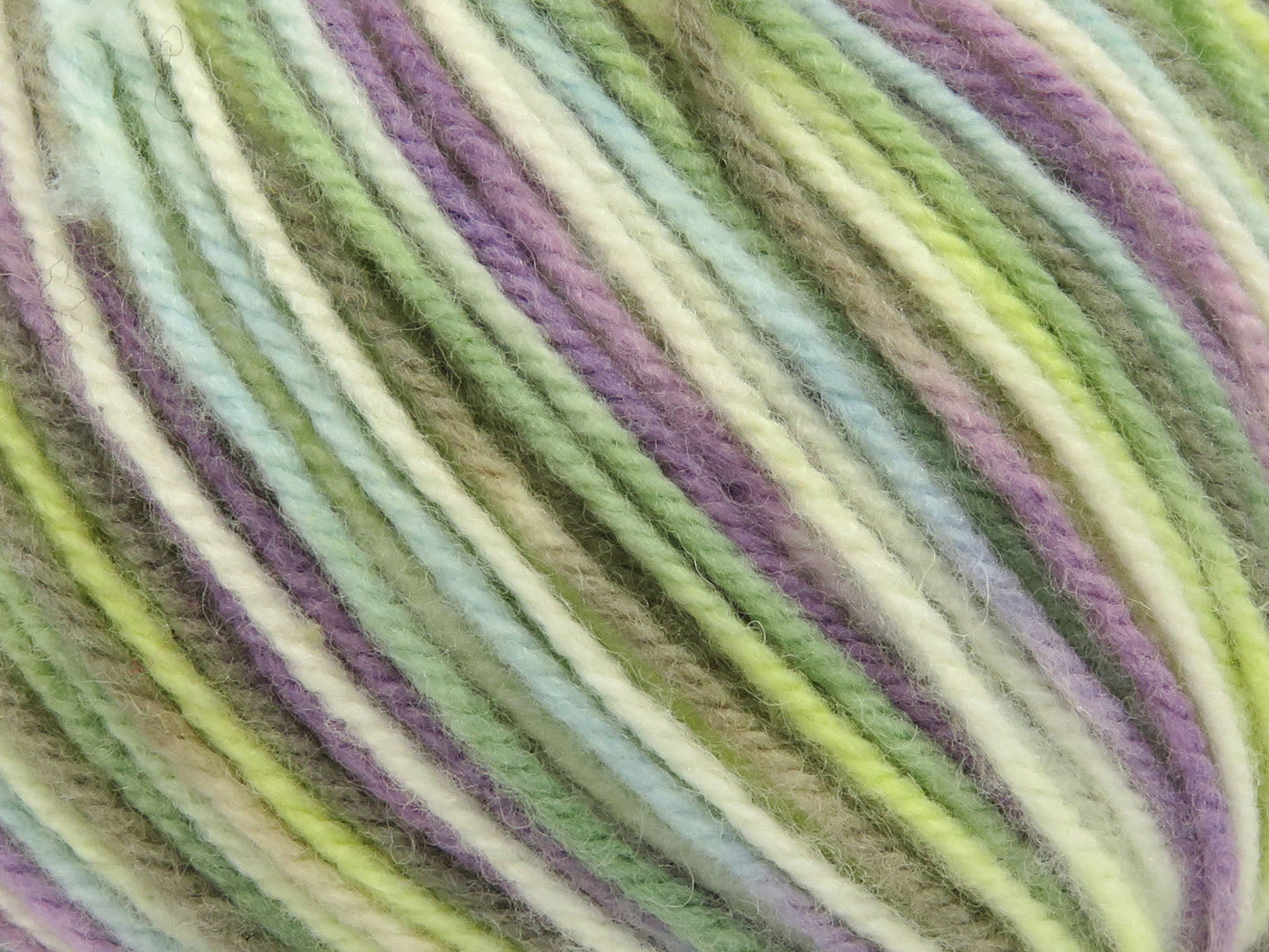 Laine peignée multicolore
