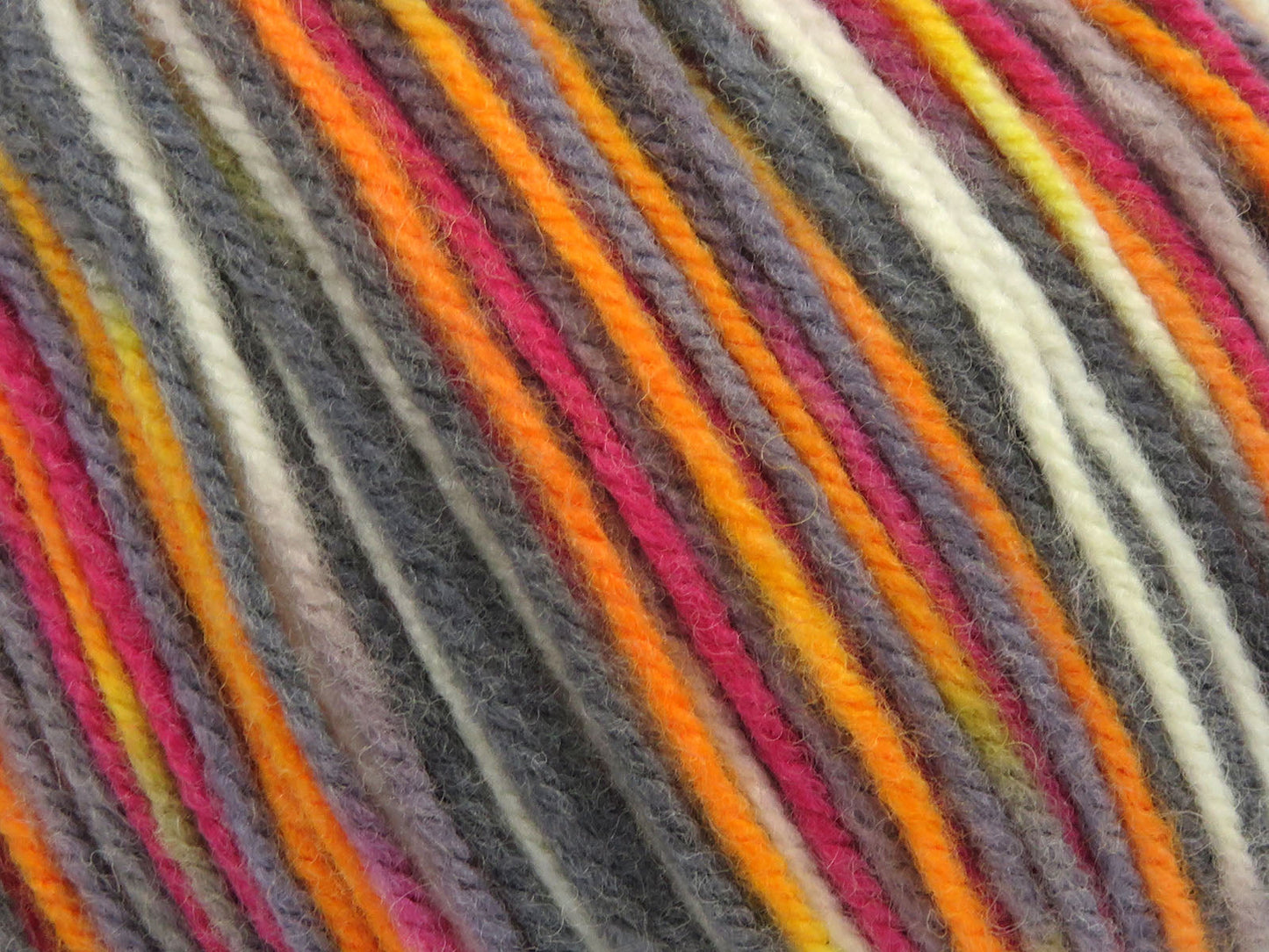 Laine peignée multicolore