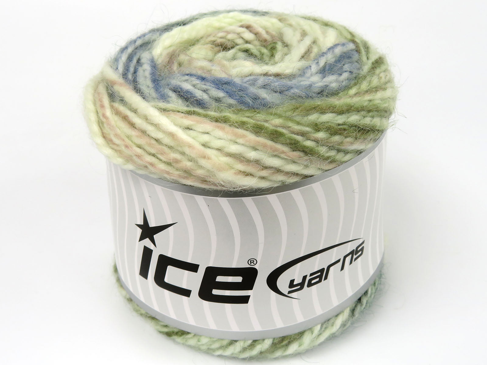 Cakes Alpine Angora Ecru, Blue, Green, Antique Pink fnt2-82158