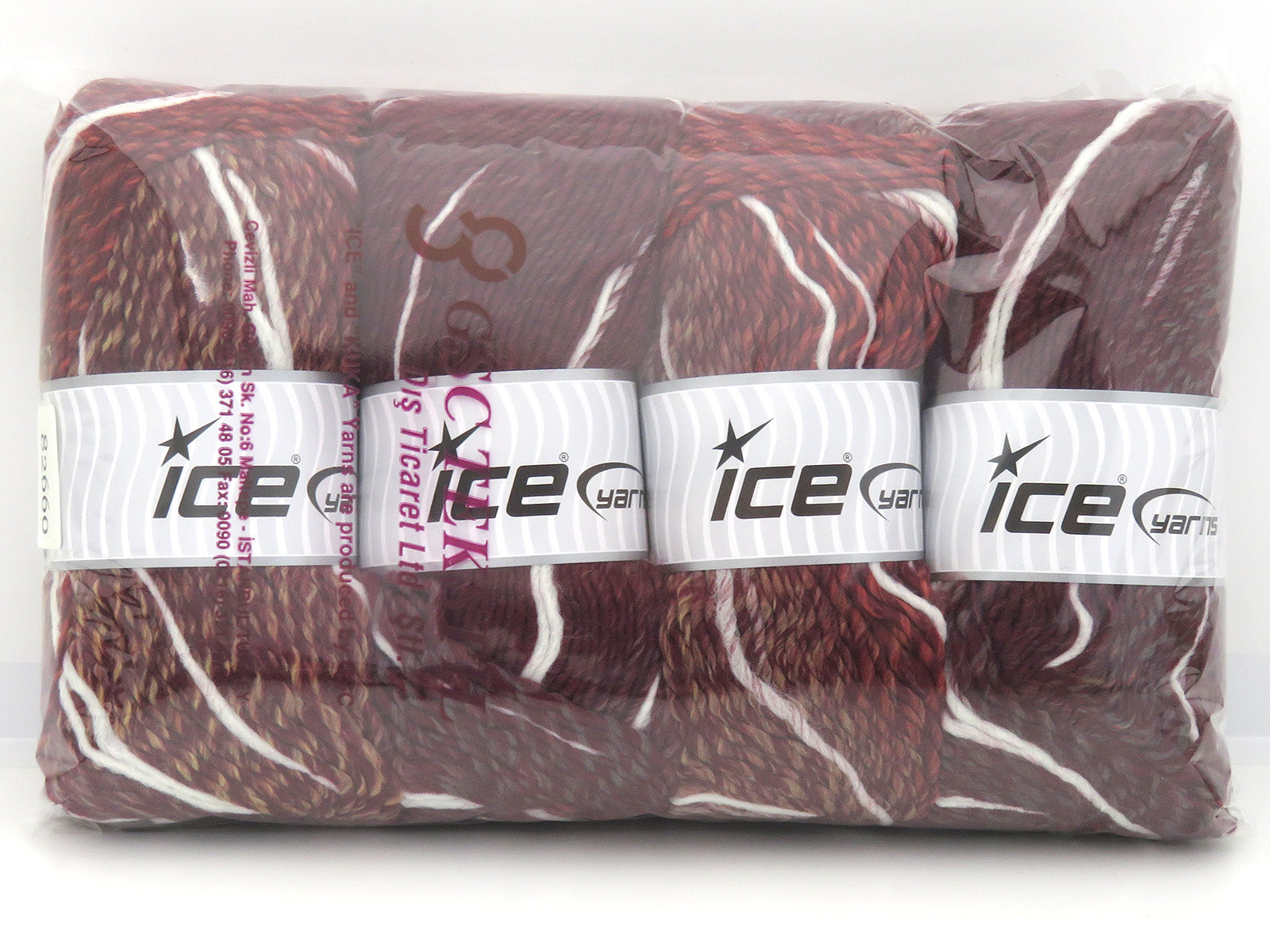 Symphony Burgundy, Grey, Cream, White, Copper fnt2-82660