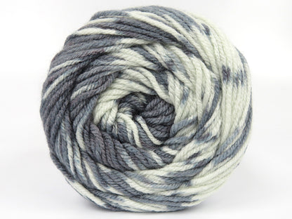 Cakes Wool Design Bluish Grey, White fnt2-82743
