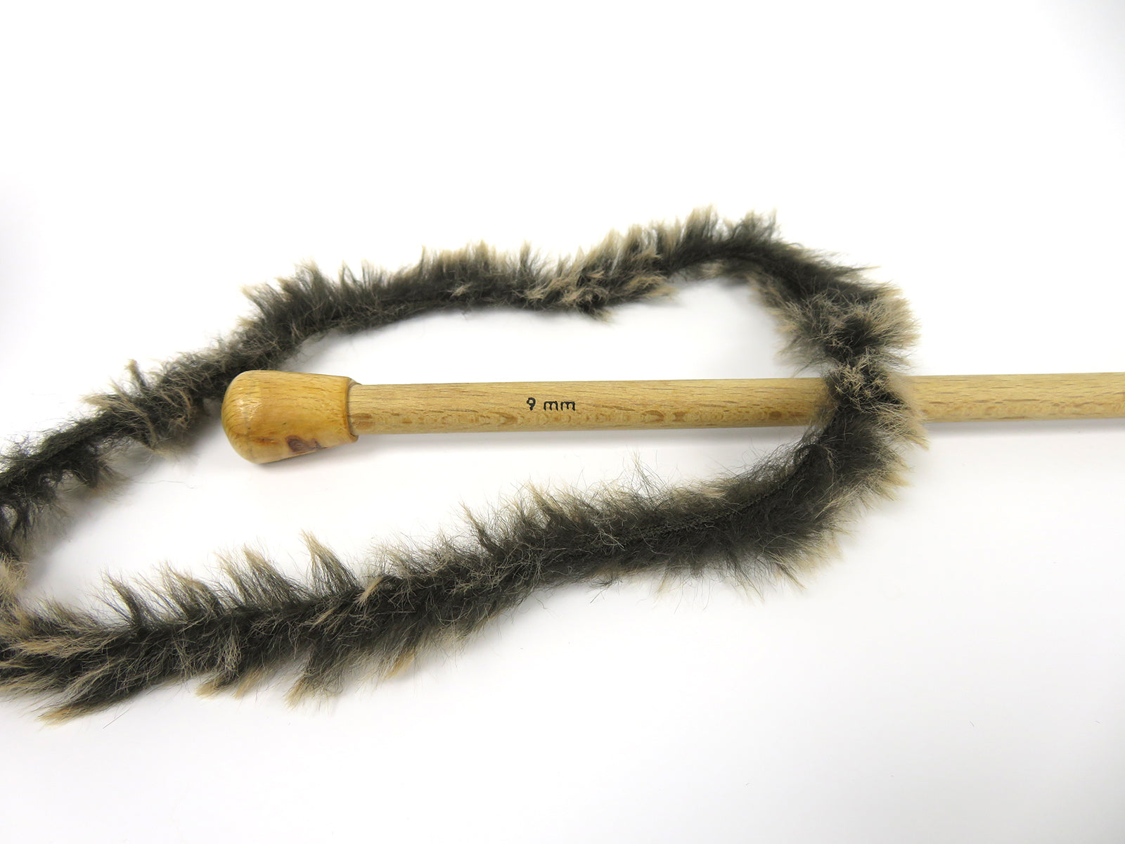 Bunny Fur Black, Brown Sku:fnt2-82969