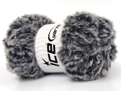 Bunny Fur Navy, White Sku:fnt2-82971