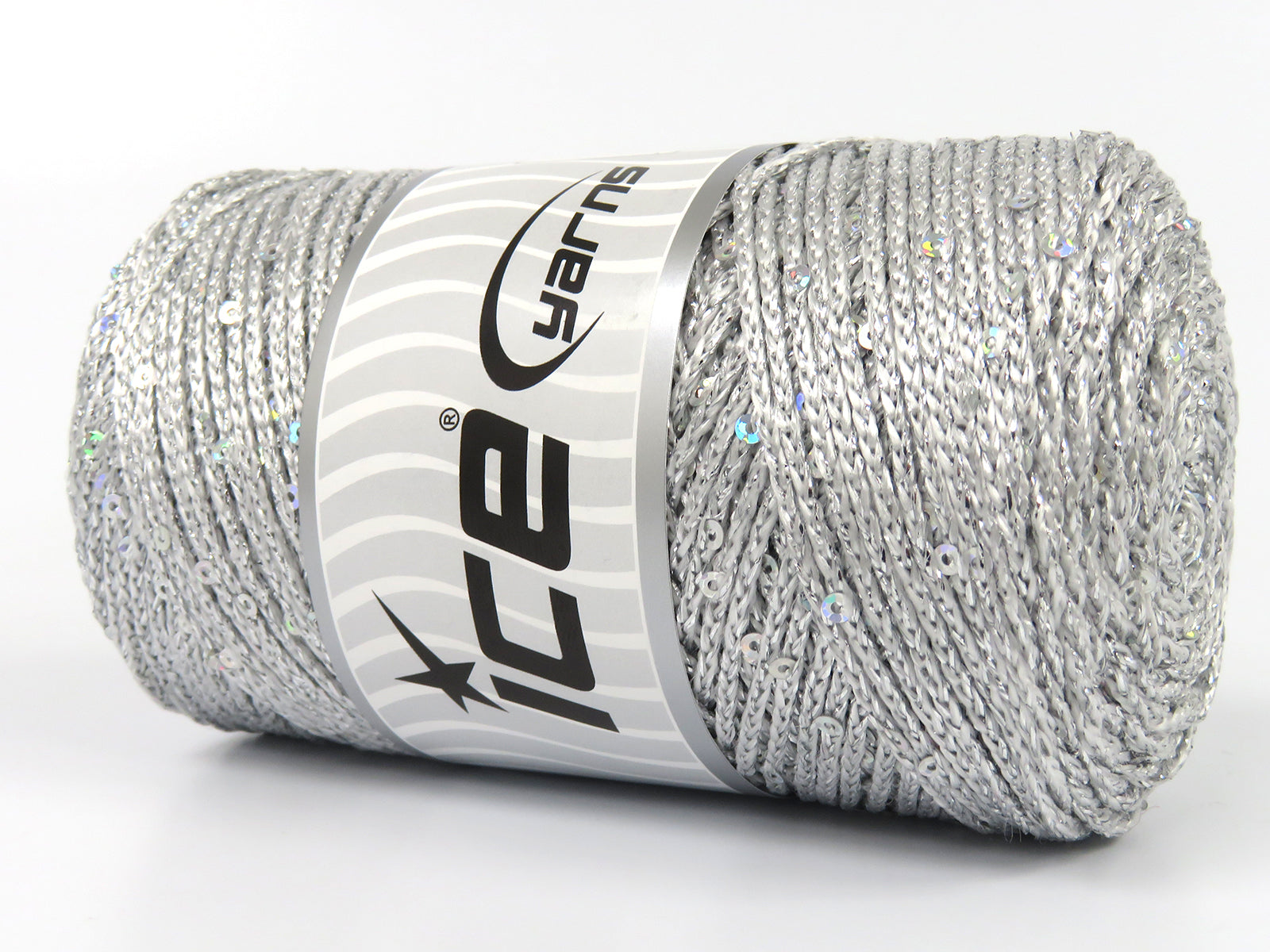 Macrame Glitz Paillette Silver fnt2-83284