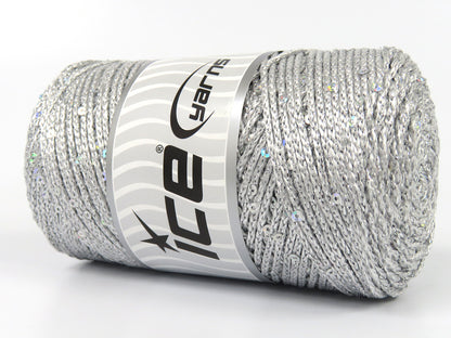 Macrame Glitz Paillette Silver fnt2-83284