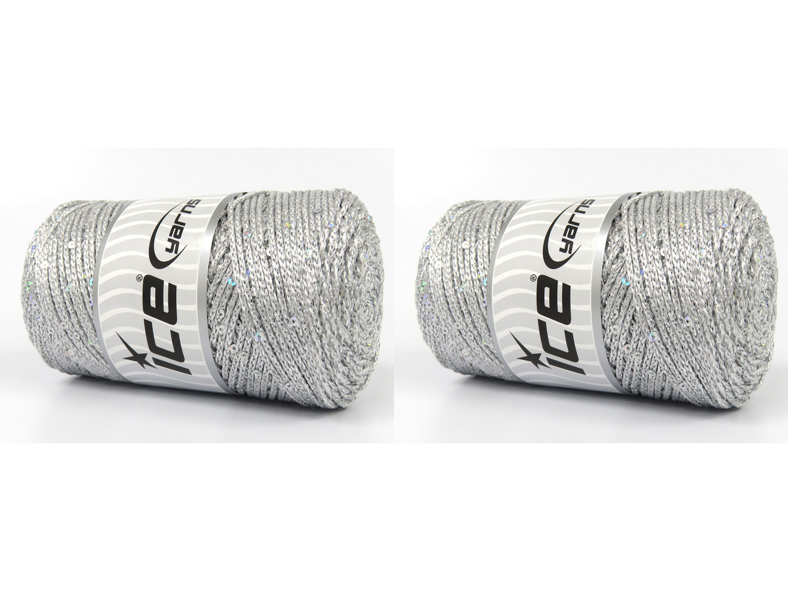 Macrame Glitz Paillette Silver fnt2-83284