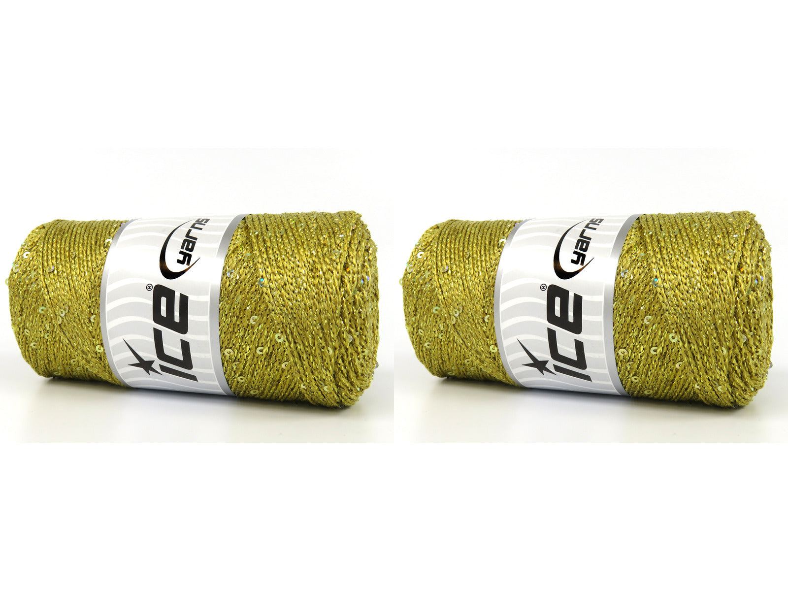Macrame Glitz Paillette Gold fnt2-83286