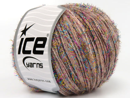 Tommy Wool Glitz Light Salmon, Black, Turquoise, Pink, Gold fnt2-83475