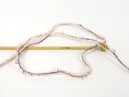 Tommy Wool Glitz Light Salmon, Black, Turquoise, Pink, Gold fnt2-83475