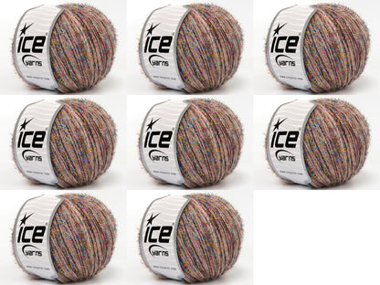 Tommy Wool Glitz Light Salmon, Black, Turquoise, Pink, Gold fnt2-83475