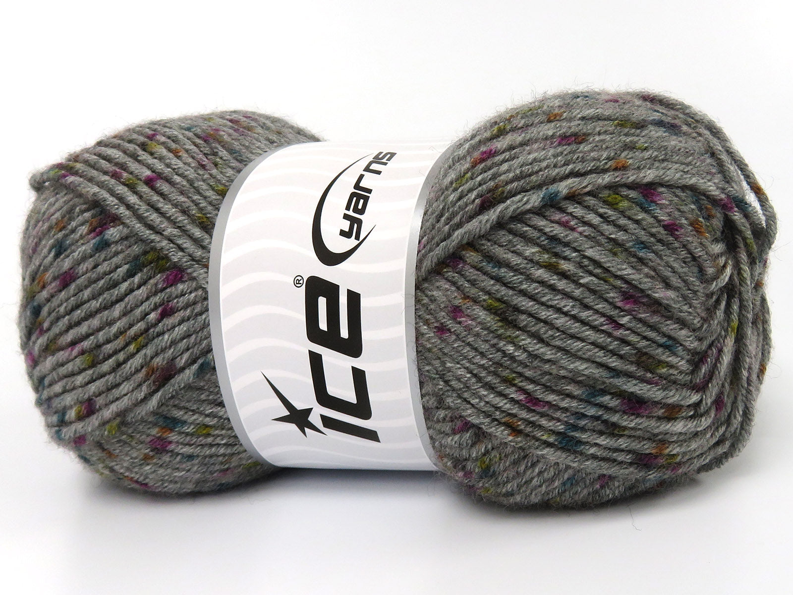 Nice Baby Tweed Grey Shades, Purple, Turquoise, Green Shades fnt2-83488
