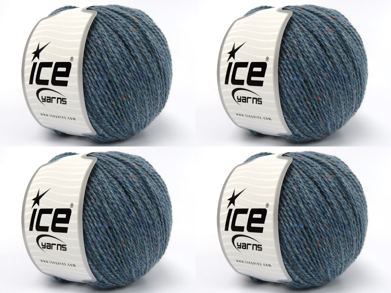 Baby Alpaca Tweed Turquoise Shades fnt2-83945