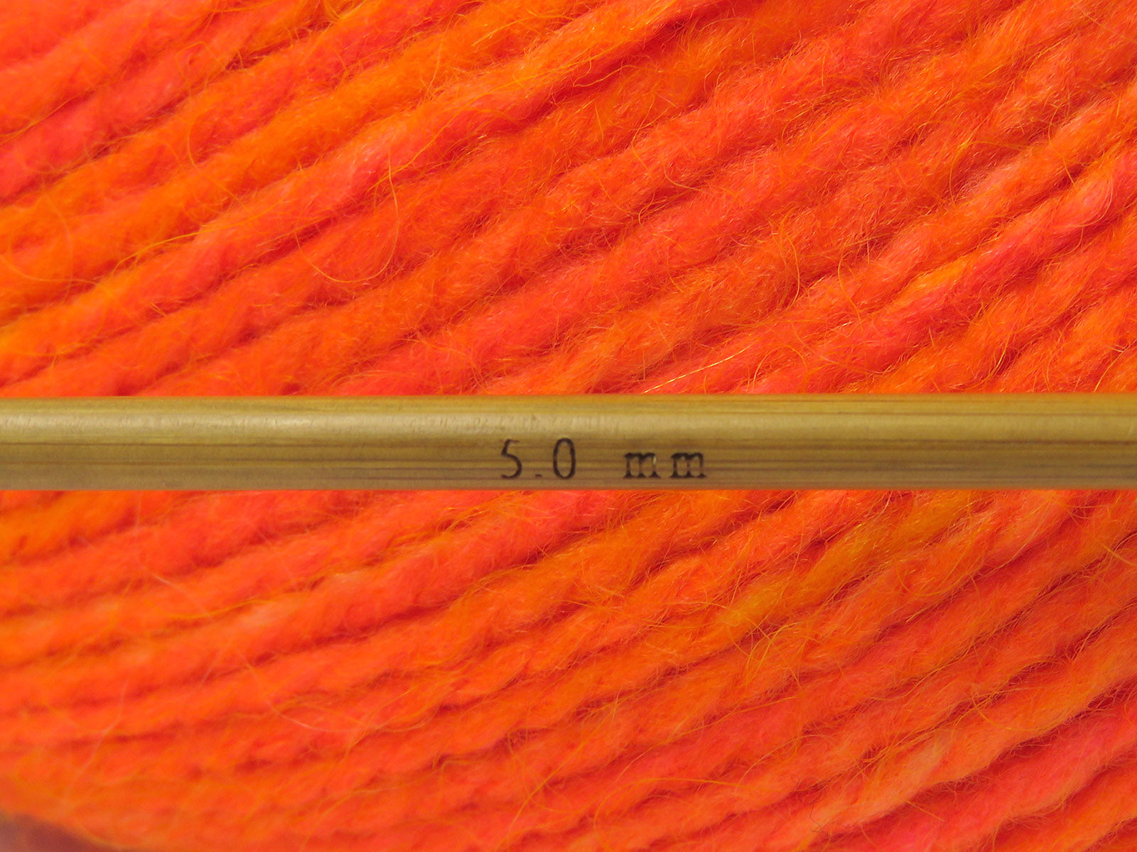 Jeans Wool Bulky Neon Orange Melange fnt2-83968