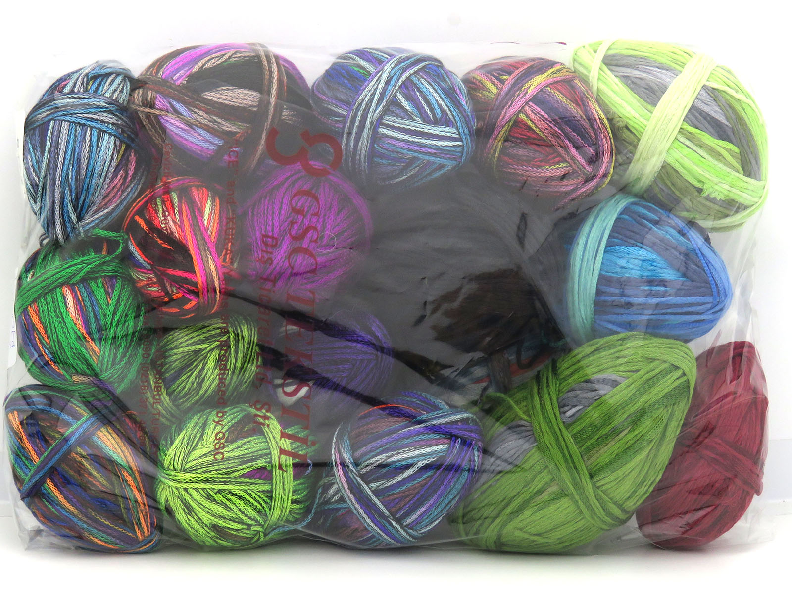 Leftover Fancy Yarns Mixed Lot fnt2-84361