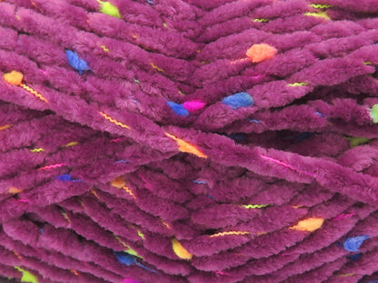 Chenille Baby Tweed Dark Orchid fnt2-84397