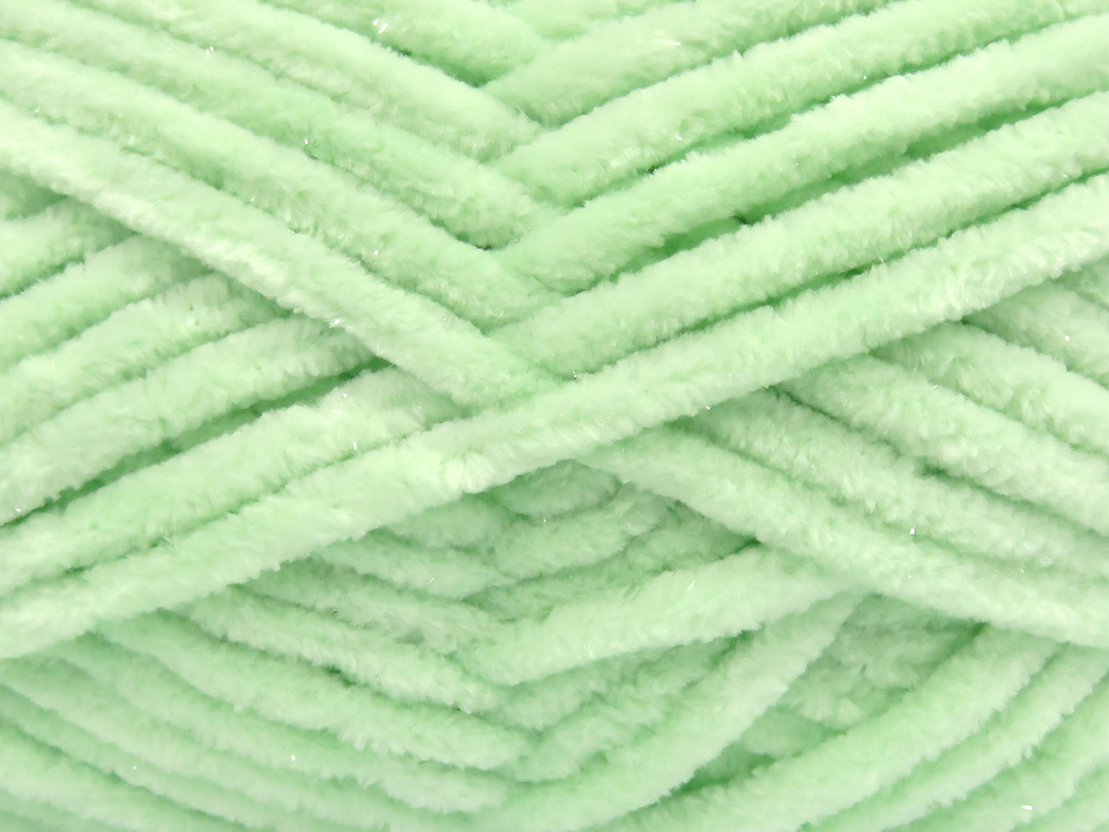 Chenille Baby Glitz Mint Green fnt2-84427