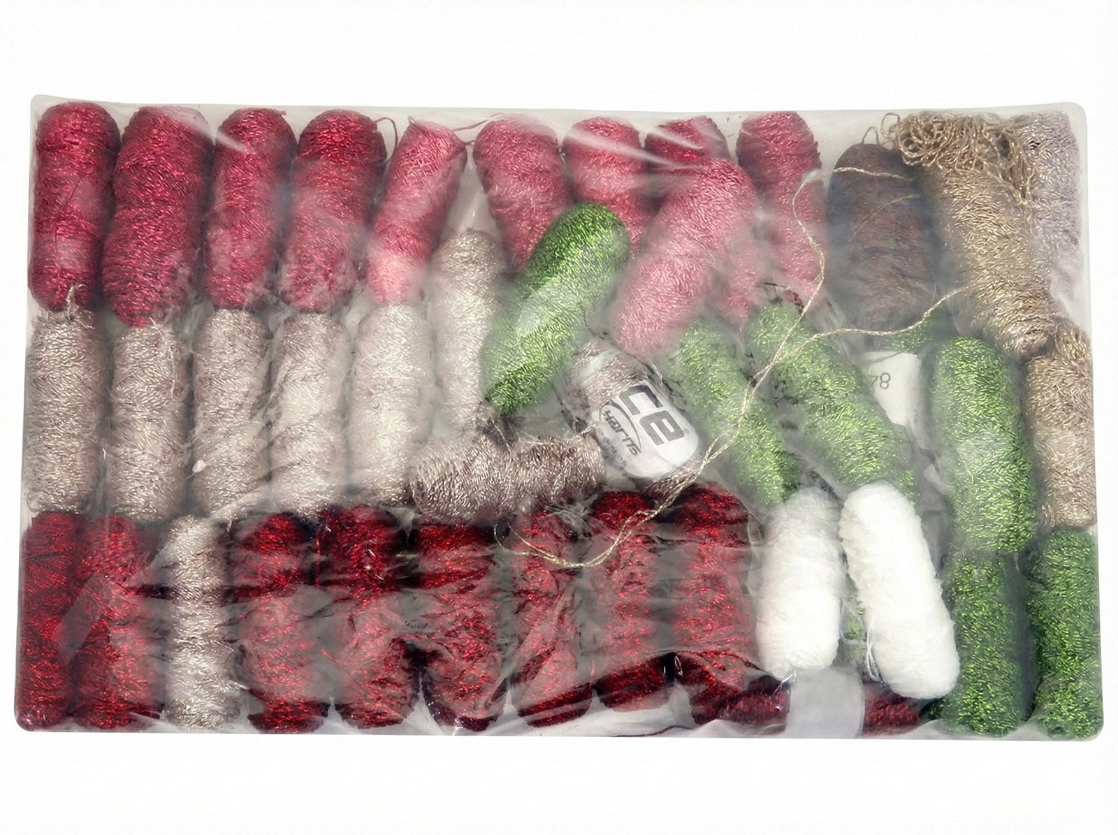 Mixed Lot Multicolor Brillante Yarns fnt2-84449