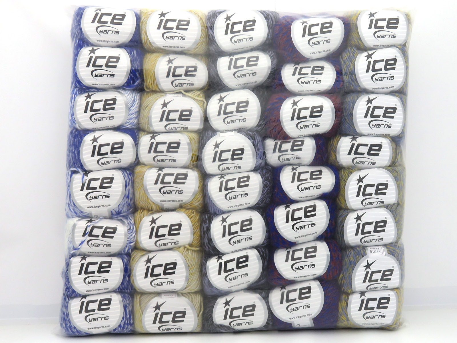 Mixed Lot Multicolor Winter Yarns fnt2-84467