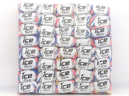 Mixed Lot Multicolor Chain Yarns fnt2-84472