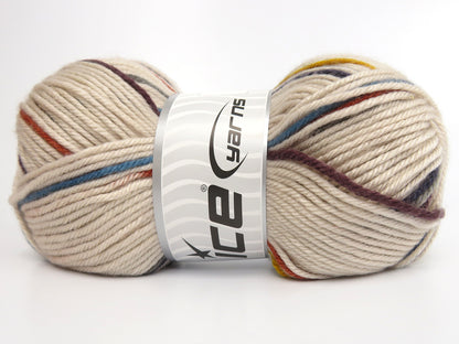 Design Line Beige, Brown, Gold, Turquoise, Orange, Grey fnt2-84520