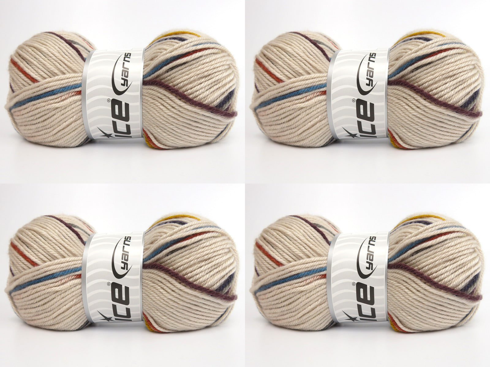 Design Line Beige, Brown, Gold, Turquoise, Orange, Grey fnt2-84520