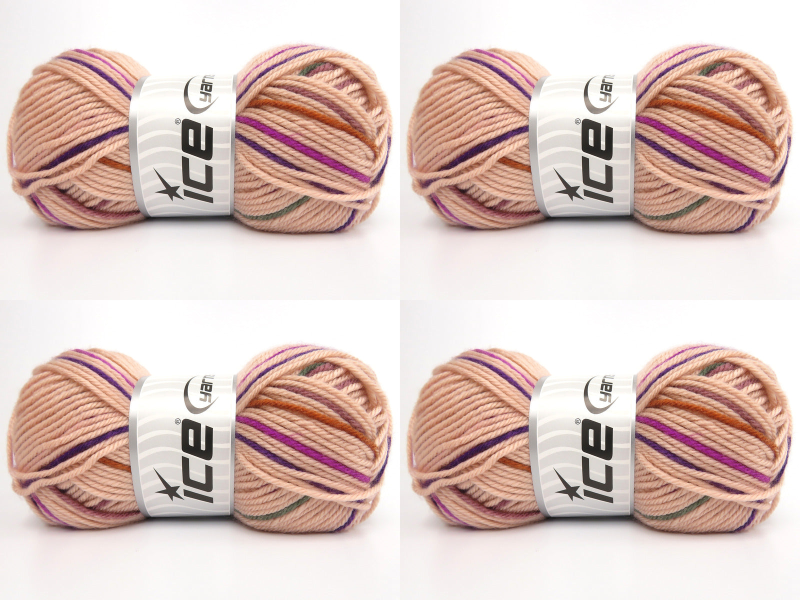 Design Line Light Pink, Purple, Fuchsia, Orange, Green fnt2-84523