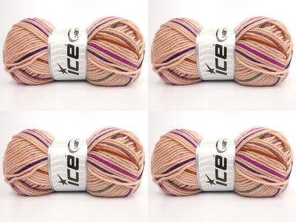 Design Line Light Pink, Purple, Fuchsia, Orange, Green fnt2-84523