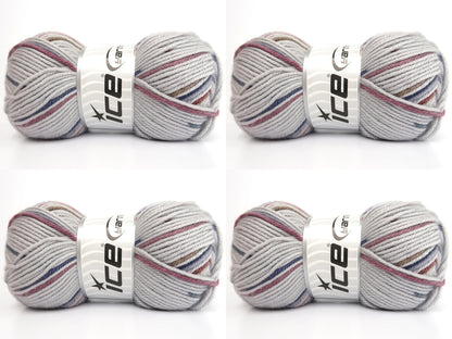 Design Line Grey, Camel, Teal, Orchid, Brown fnt2-84528