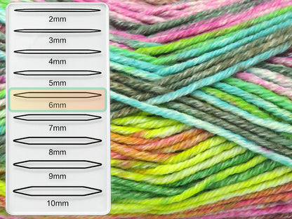 Cottonac Spray Green Shades, Pink, Grey, Yellow, Orange fnt2-84634