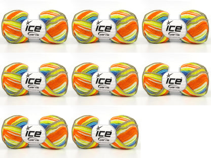 Hogan Orange, Yellow, Camel, White, Blue, Turquoise fnt2-84694