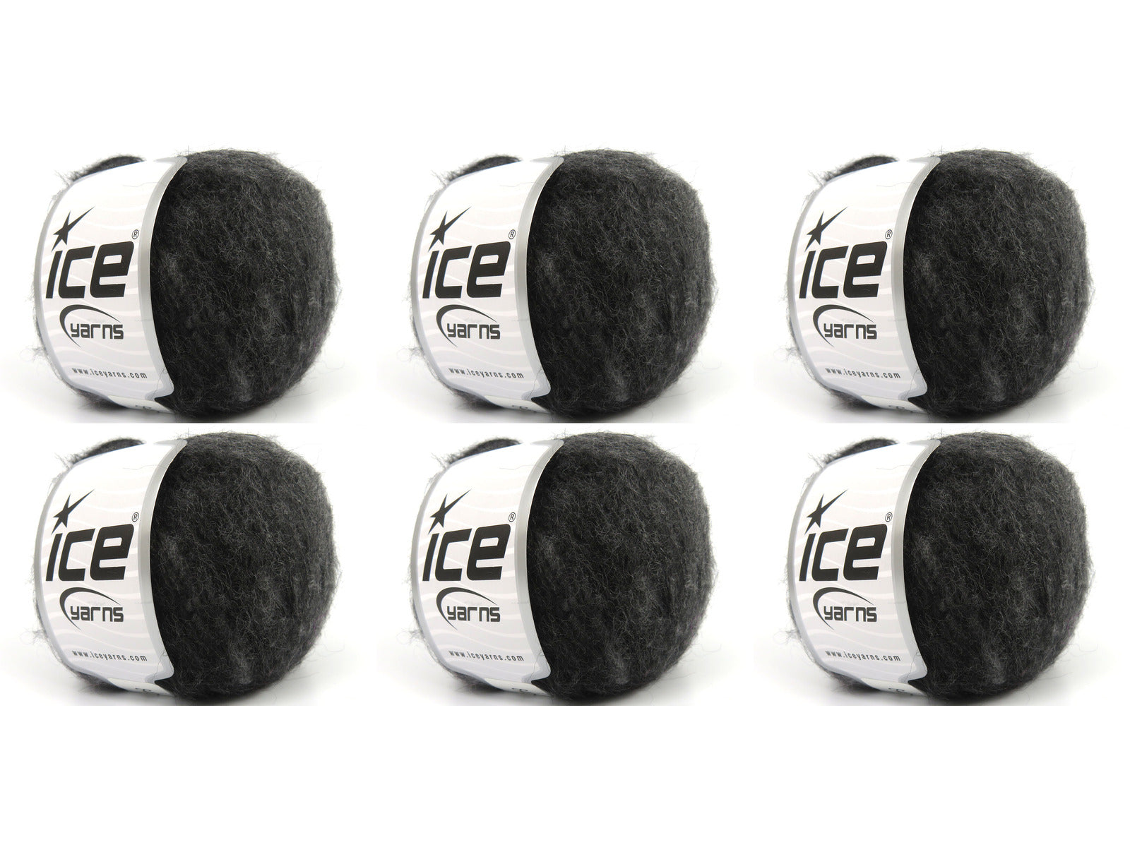 Winsome Mohair Color Black, Grey Shades fnt2-84708